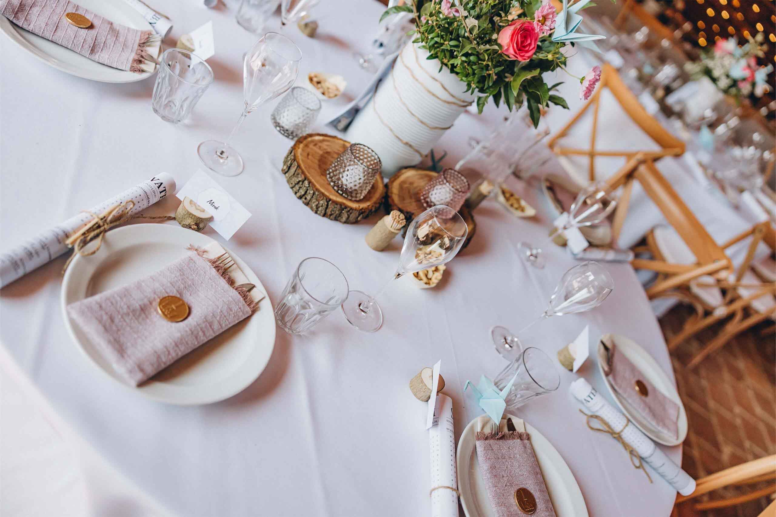 Dekorace a vybavení stodoly